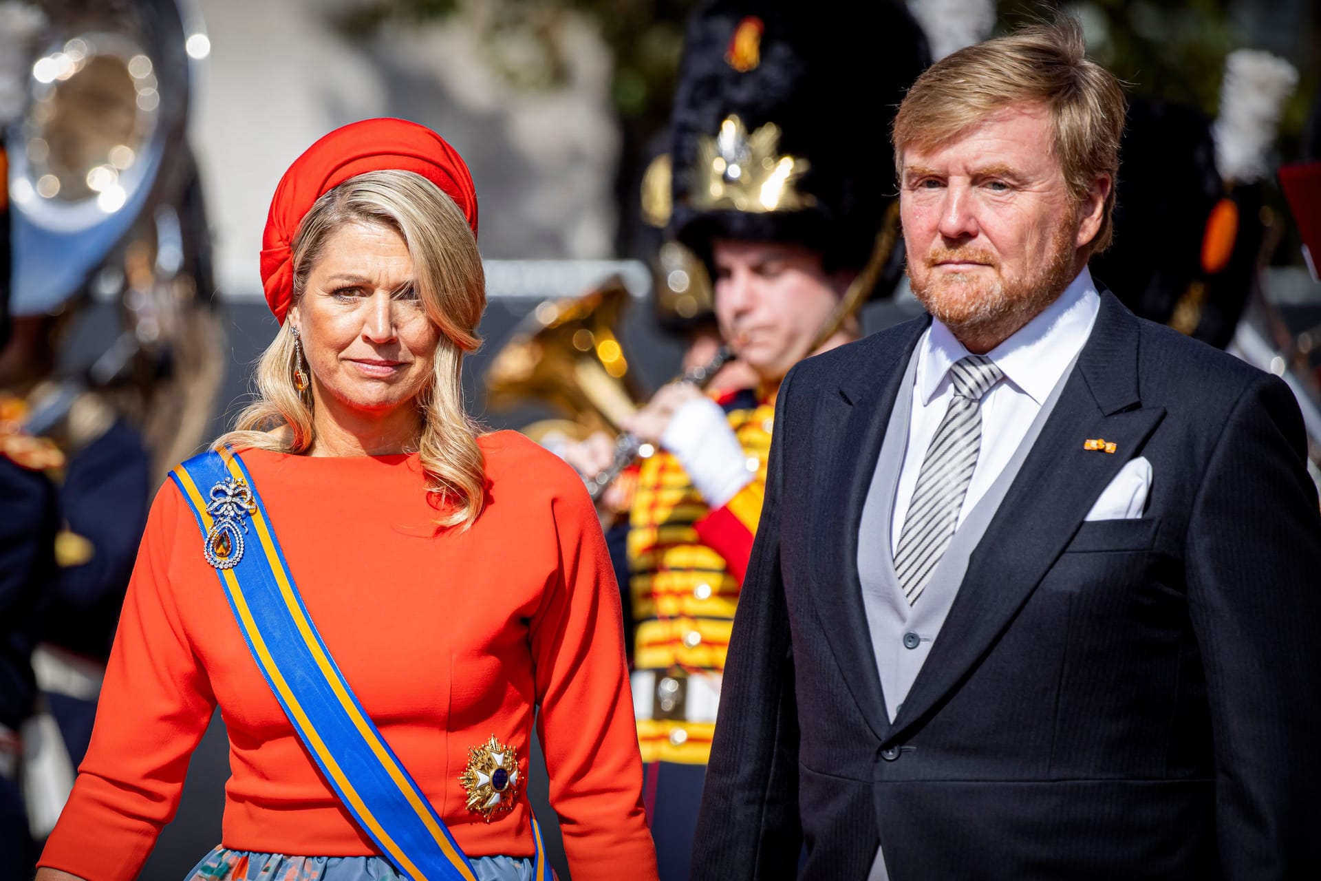 Máxima und Willem-Alexander der Niederlande: Das royale Paar wollte eigentlich gemeinsam nach Amerika fliegen.