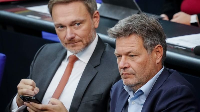 Lindner versus Habeck: Erneut streiten sich die Minister in Finanzierungsfragen.