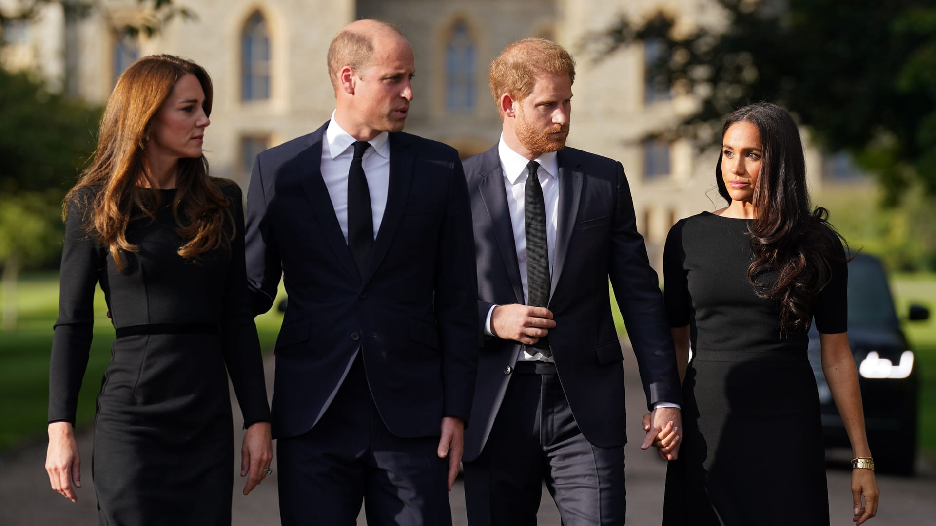 Kate, William, Harry und Meghan: Früher nannte man sie die "Fab Four".