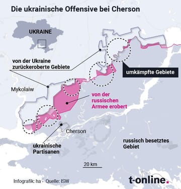 Attacco ucraino a Cherson