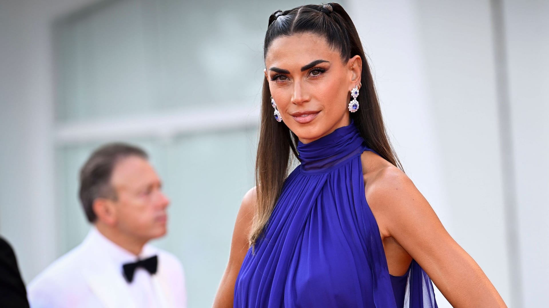 Melissa Satta: Das Model wurde zum Hingucker des Freitagabends in Venedig.