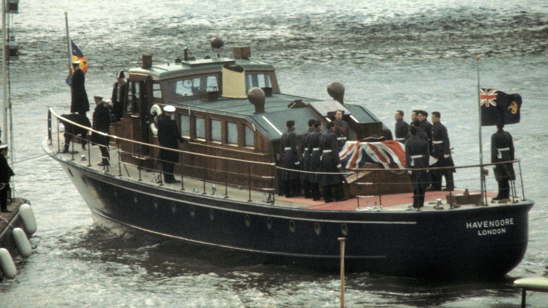 Sarg von Winston Churchill: 1965 Tdas Königreich um den Kriegspremier.