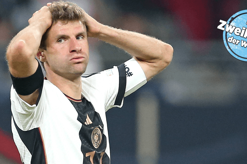Thomas Müller: Auch der erfahrene Bayern-Angreifer enttäuschte gegen Ungarn.
