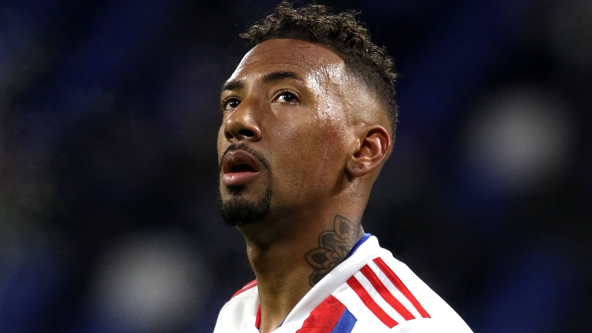 Jérôme Boateng im Trikot von Olympique Lyon: Der Verteidiger absolvierte 76 Länderspiele für Deutschland. Jérôme Boateng im Trikot von Olympique Lyon: Der Verteidiger absolvierte 76 Länderspiele für Deutschland.