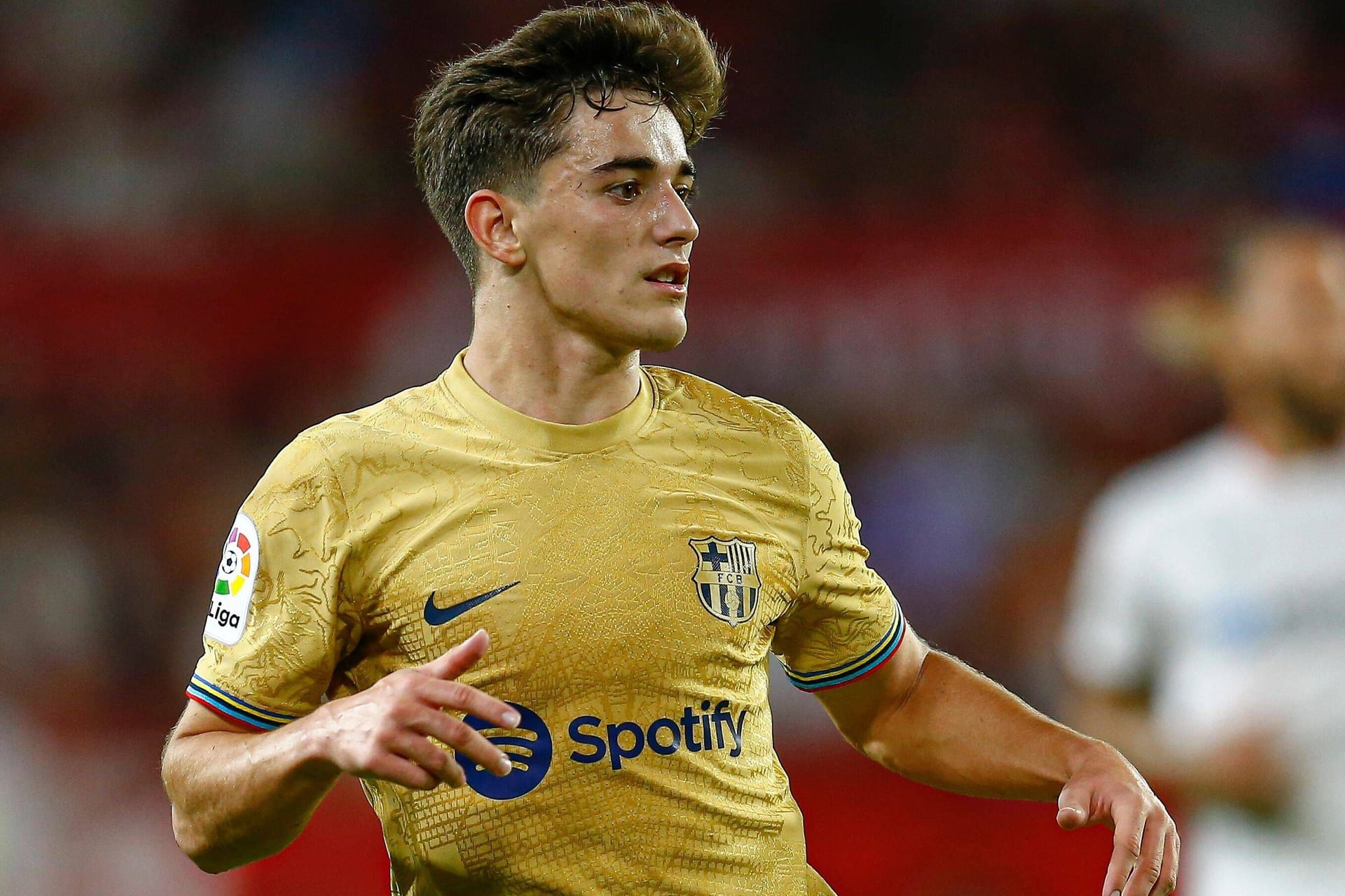 Gavi in Aktion: Barcelona hat mit dem Talent langfristig verlängert.