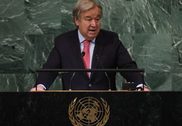 António Guterres: Er hat die Annexion von besetzten Gebieten als gefährliche Eskalation bezeichnet.