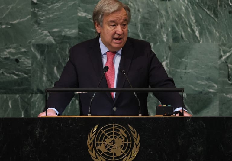 António Guterres: Er hat die Annexion von besetzten Gebieten als gefährliche Eskalation bezeichnet.