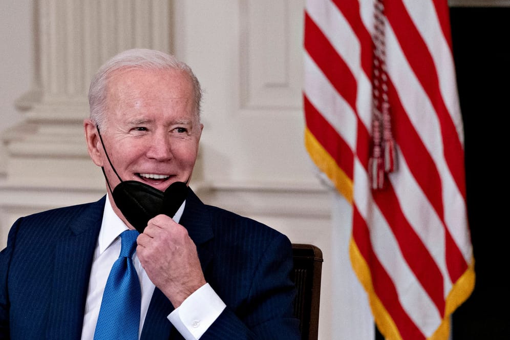 Joe Biden: Der US-Präsident hat die Corona-Pandemie in den USA für beendet erklärt.