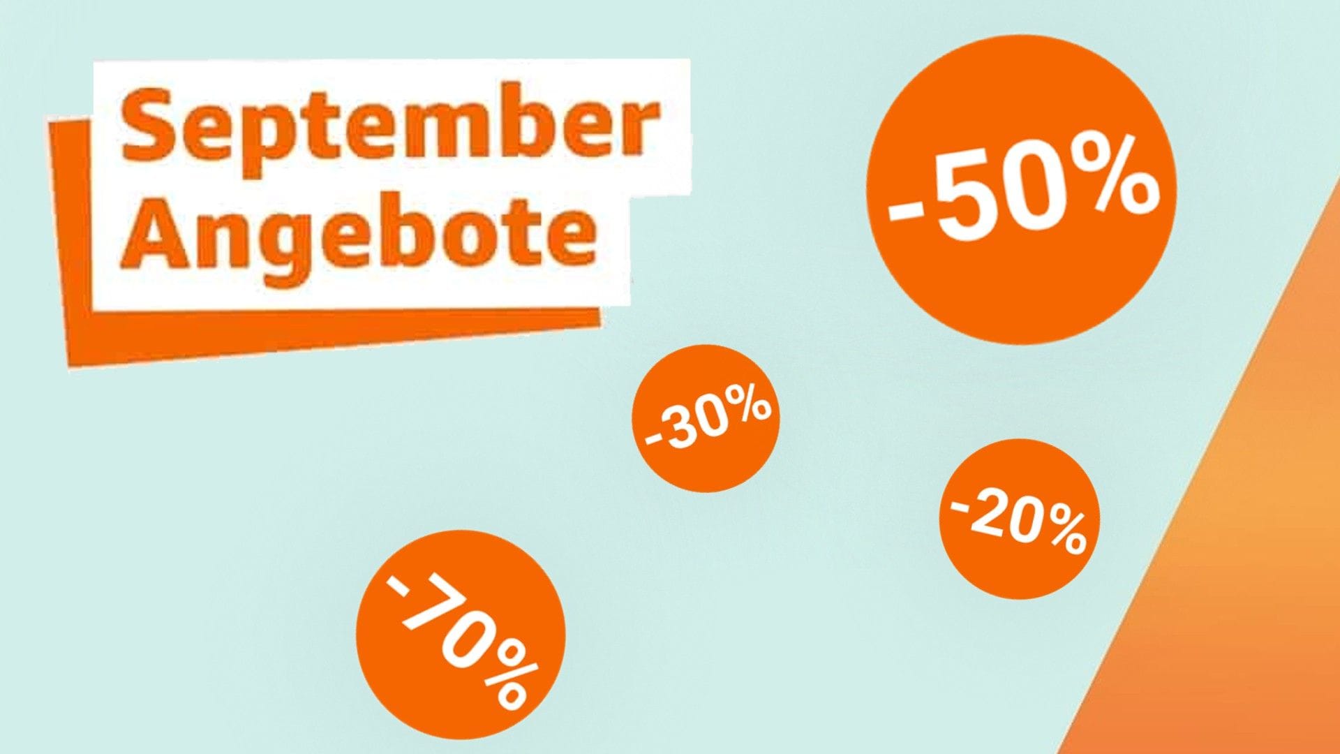 Bei den September-Angeboten von Amazon gibt es viele Schnäppchen im Angebot.