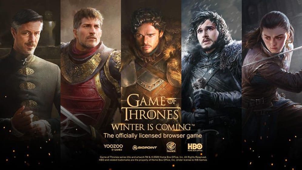 Game of Thrones: 5 Characters (Quelle: Bigpoint GmbH)