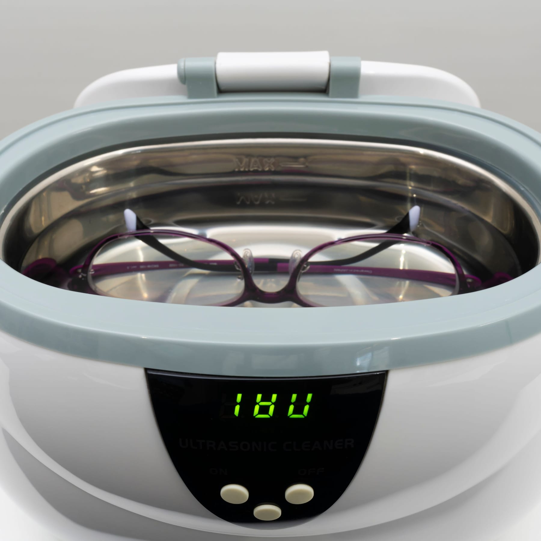 Ultrasonic PRO 400 SIDIUM Ultraschall Reiniger 45khz Ultraschallgerät für Brillen Zahnersatz Schmuck, 