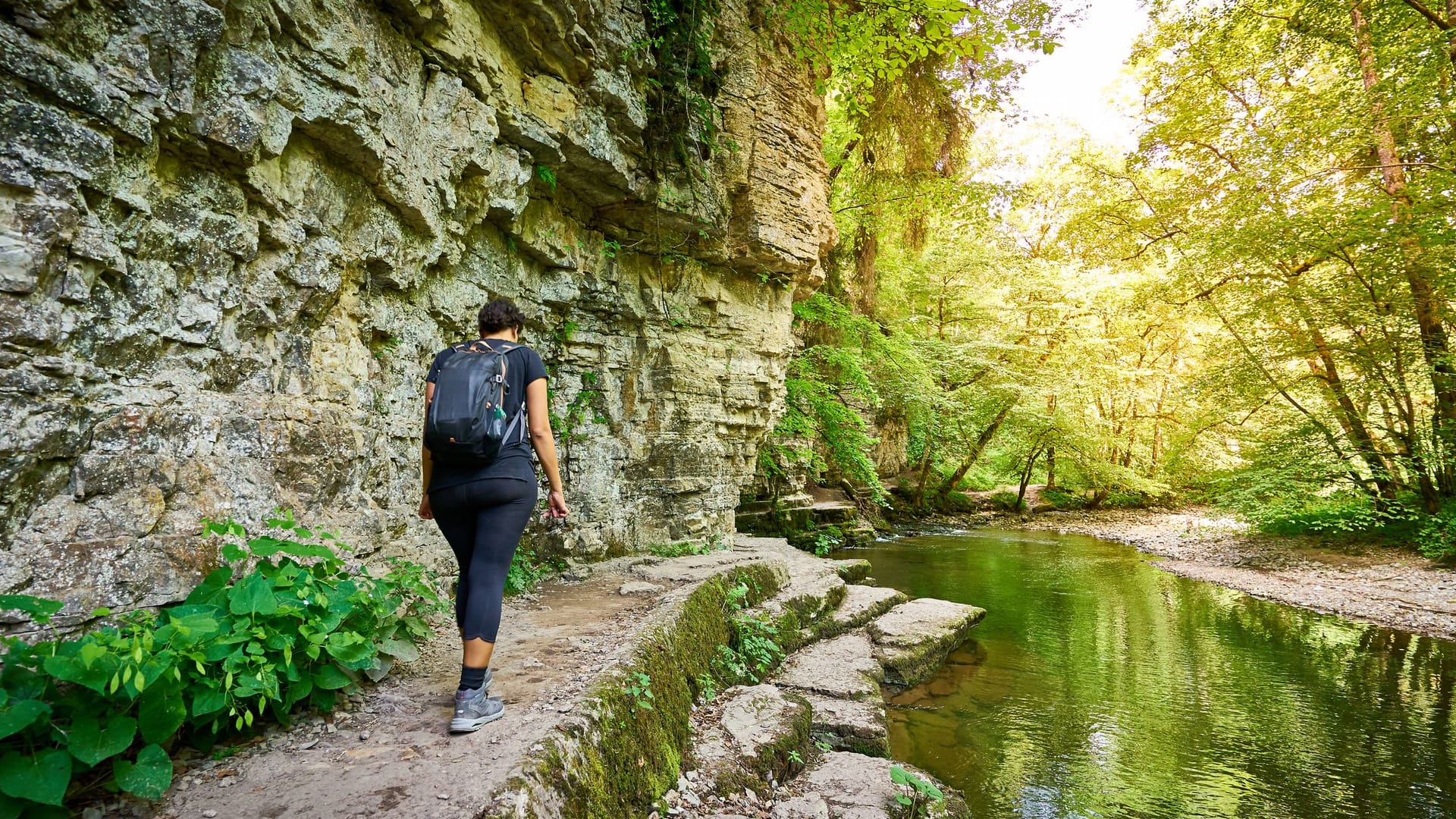 Wutachschlucht: Für Wanderer ist dieser "größte Canyon Deutschlands" ideal.