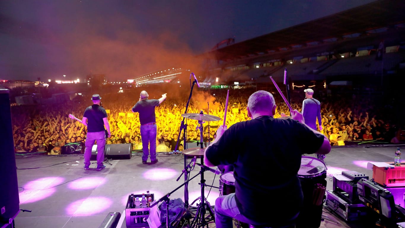 Die Kassierer auf dem Rock am Ring.