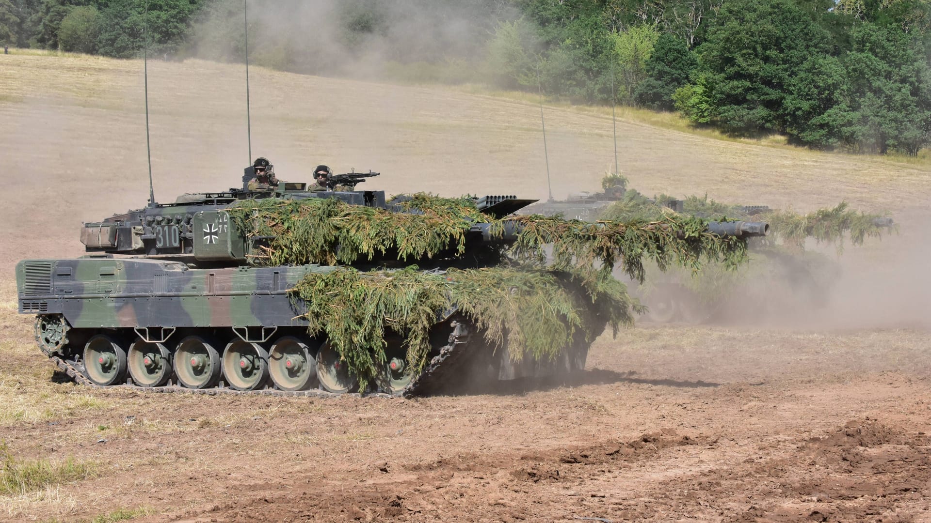 Leopard 2 der Bundeswehr: Die Ukraine hofft auf baldige Lieferung.