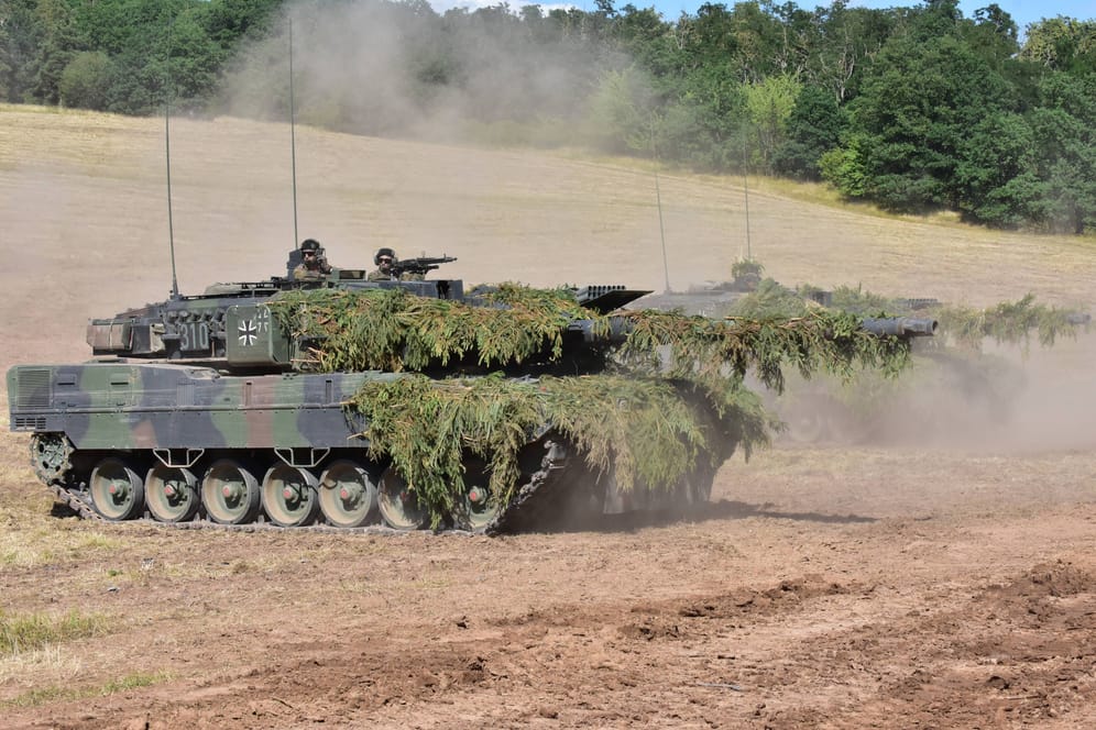 Leopard 2 der Bundeswehr: Die Ukraine hofft auf baldige Lieferung.