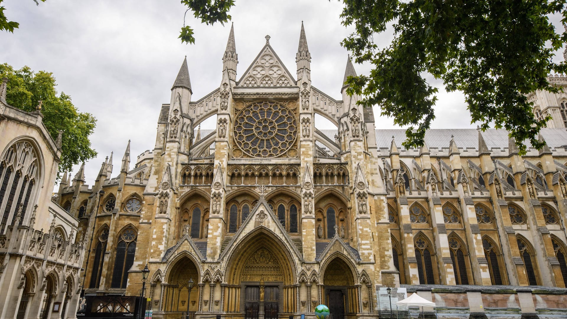 In der Westminster Abbey wird die Trauerfeier stattfinden.