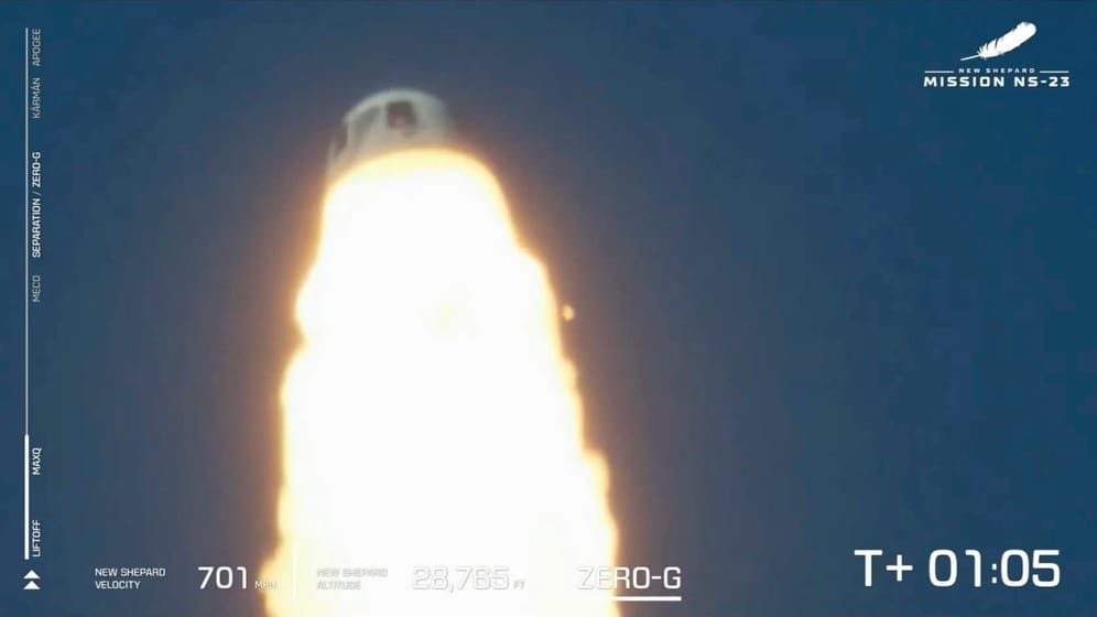 Blue Origin-Rocket Failure