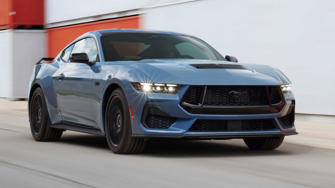 Mustang in der siebten Generation: Die Neuauflage erhält unter anderem einen neuen V8-Motor.