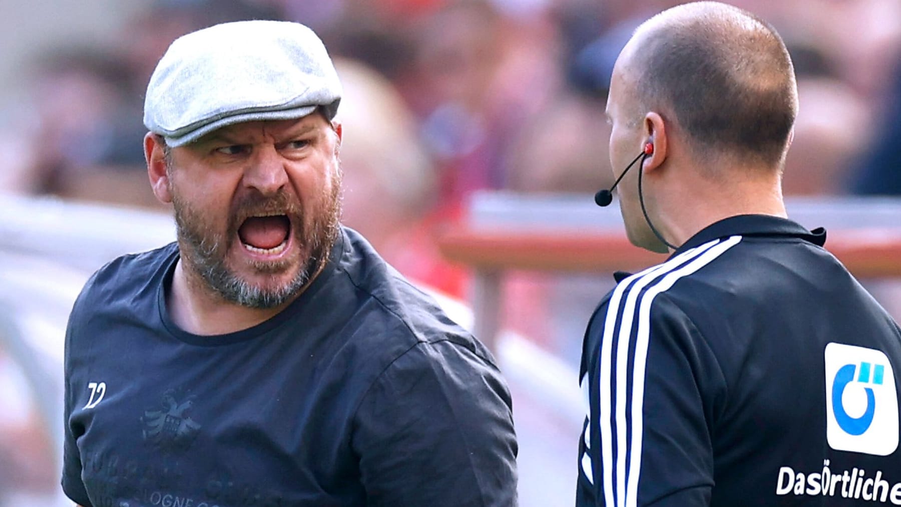 1. FC Köln "Geht mir auf die Eier" Steffen Baumgart attackiert Schiedsrichter nach Pleite