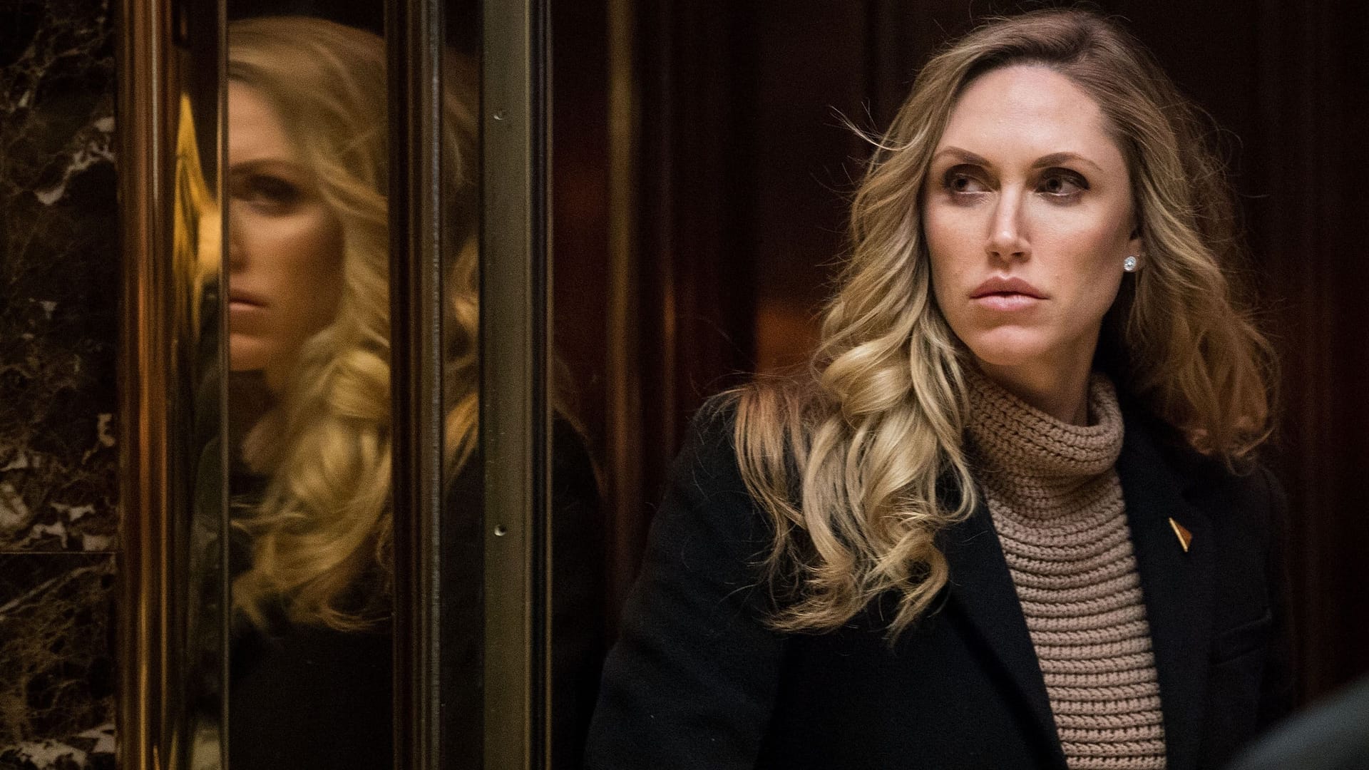 Lara Trump: Die Frau von Eric Trump steht derzeit wegen eines Videos in den sozialen Medien in der Kritik.