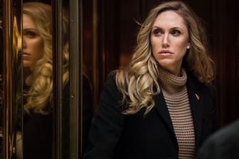 Lara Trump: Die Frau von Eric Trump steht derzeit wegen eines Videos in den sozialen Medien in der Kritik.