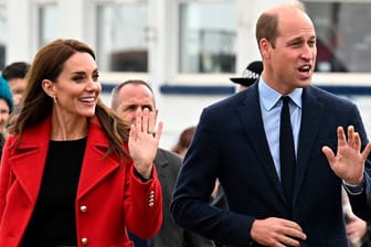 Prinzessin und Prinz von Wales: Kate und William besuchten die britische Region.