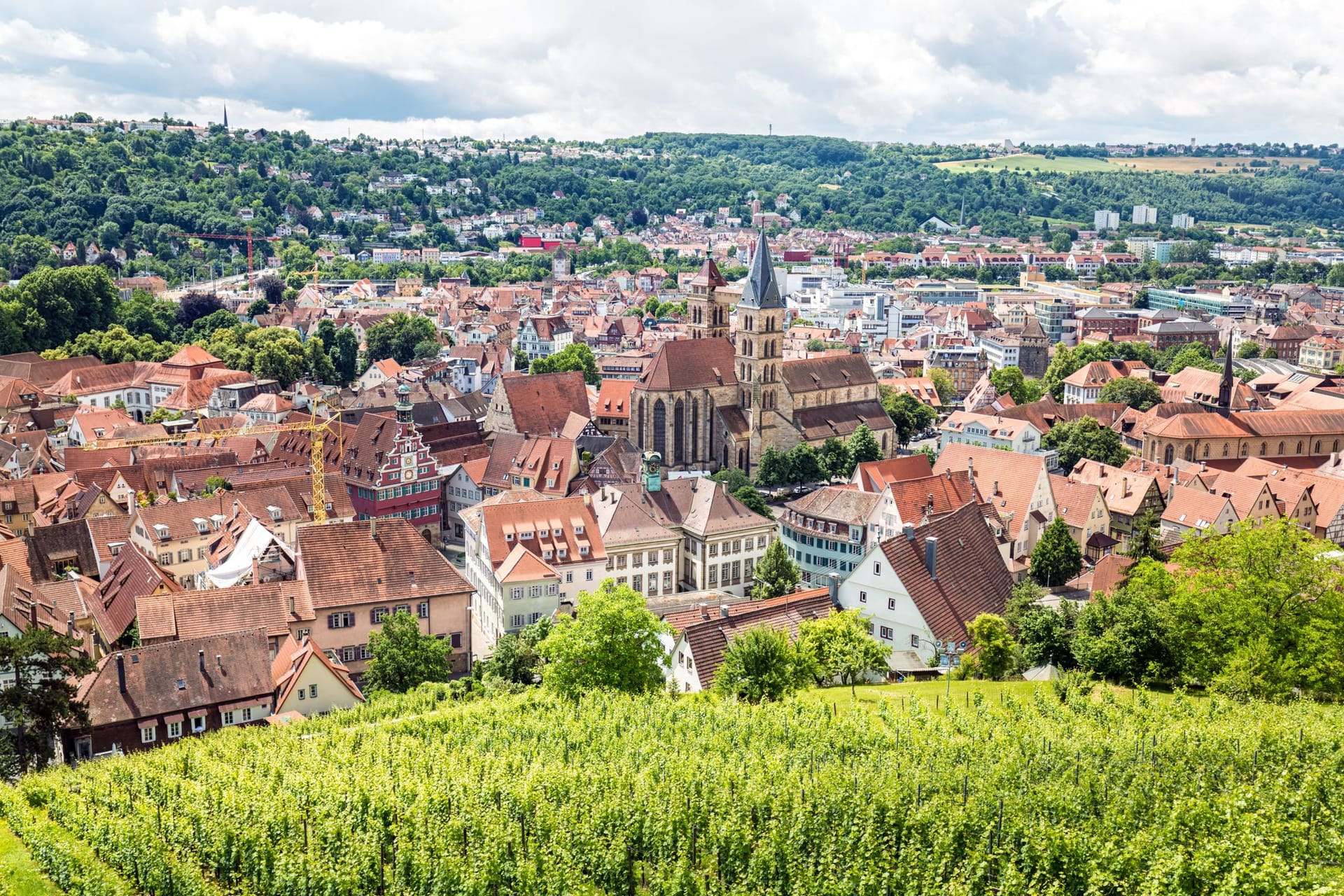 Esslingen am Neckar (Symbolbild): Baden-Württemberg hat sich bei der Berechnung der neuen Grundsteuer für ein eigenes Modell entschieden.