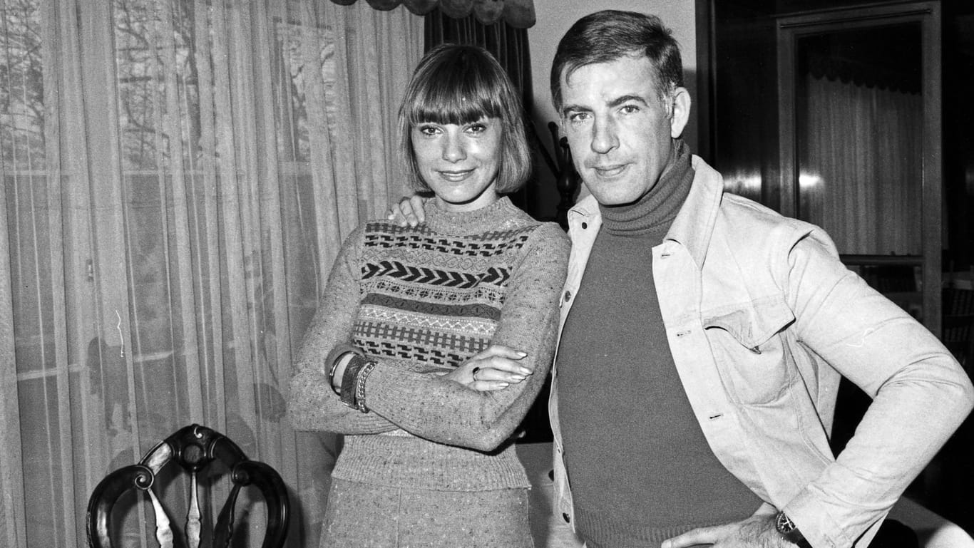 Judy Winter und ihr letzter Ex-Mann Rolf Kühn 1974: Das Paar ließ sich 1990 scheiden.