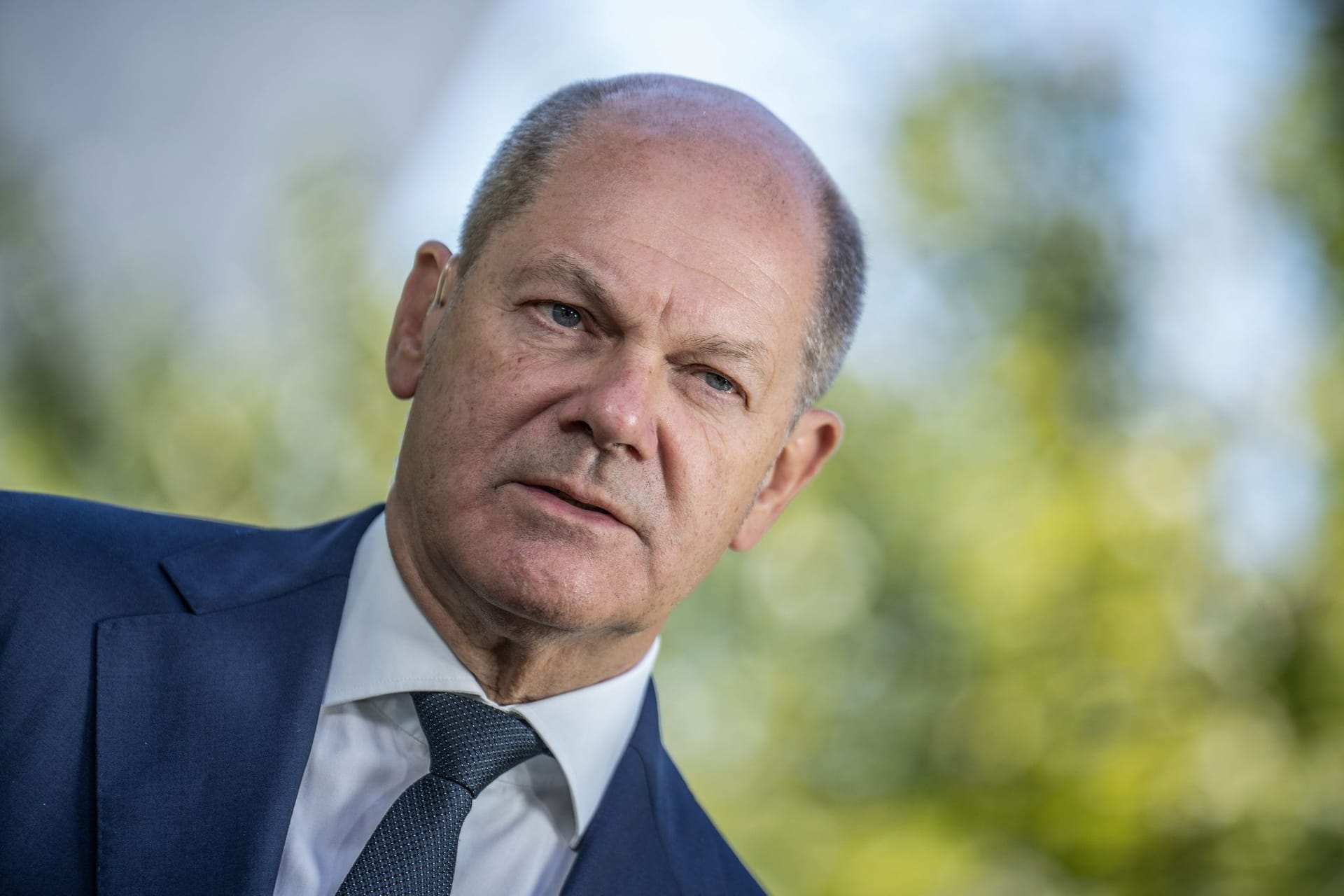 Olaf Scholz: Der Bundeskanzler kritisiert Putins Vorgehen im Krieg gegen die Ukraine.