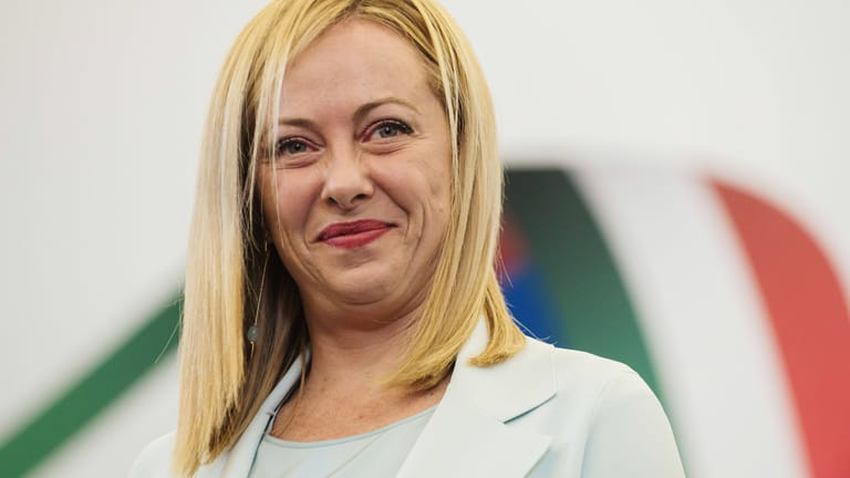 Giorgia Meloni: Die 45-Jährige hat beste Chancen Italiens neue Ministerpräsidentin zu werden.