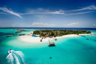 Insel der Malediven: Hier können Sie perfekt von Insel zu Insel reisen.