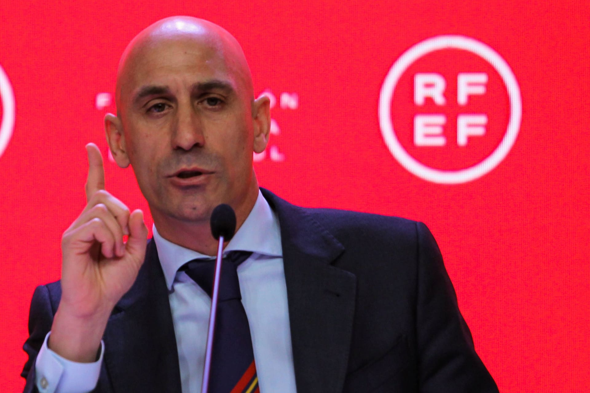 Luis Rubiales: Der Boss des spanischen Fußballverbandes steht im Zentrum eines Vorwurfes.