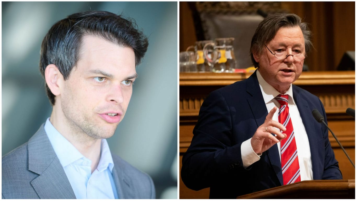 Christoph Ploß (links) hatte Jörn Kruse, früher AfD-Fraktionschef in Hamburg, in die CDU aufgenommen.