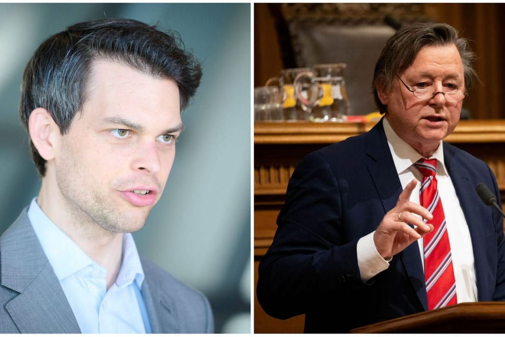 Christoph Ploß (links) hatte Jörn Kruse, früher AfD-Fraktionschef in Hamburg, in die CDU aufgenommen.