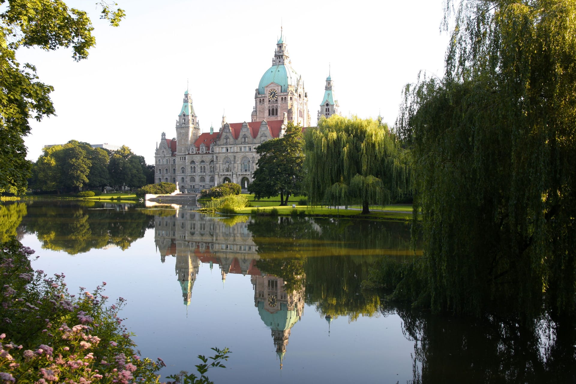 Das Rathaus in Hannover (Archivbild): Die Reiseregion Hannover-Hildesheim verzeichnet immer mehr Übernachtungen.