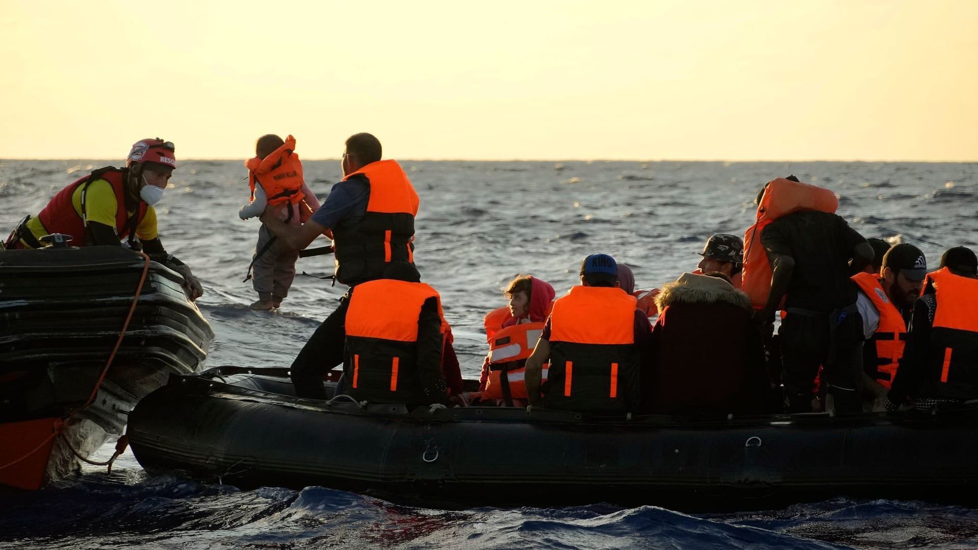 Migranten im Mittelmeer