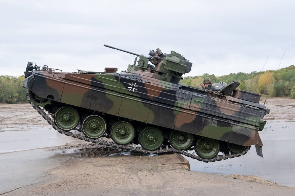 Schützenpanzer Marder der Bundeswehr: Die Ukraine fordert unter anderem die Lieferung dieses Waffensystems von Deutschland.