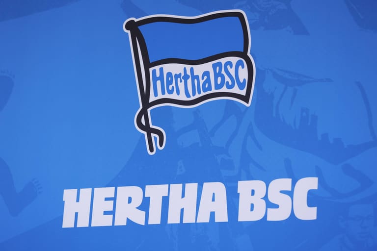 Hertha-Logo (Archivbild): Der Verein würdigte Eder mit emotionalen Worten.