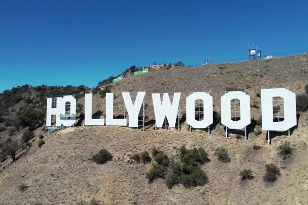 Das Hollywood-Schild in Los Angeles (Symbolbild): Ein Kölner hielt die Stadt für einen besseren Ort als das Bensberger Schöffengericht.
