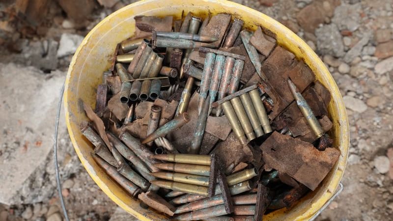 Ein Munition im bayerischen Landtag (Archivbild): An vielen Stellen wird derzeit auwendig saniert. Ein Munition im bayerischen Landtag (Archivbild): An vielen Stellen wird derzeit auwendig saniert.