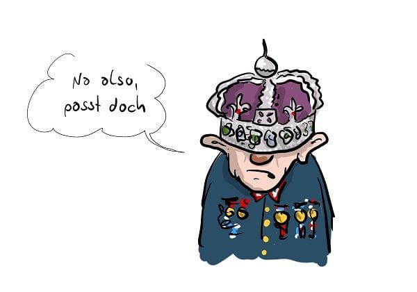 Auch König Charles III. muss sich an seine neue Rolle gewöhnen.