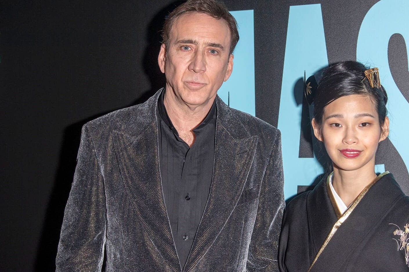 Nicolas Cage und Ehefrau Nummer fünf, Riko Shibata.