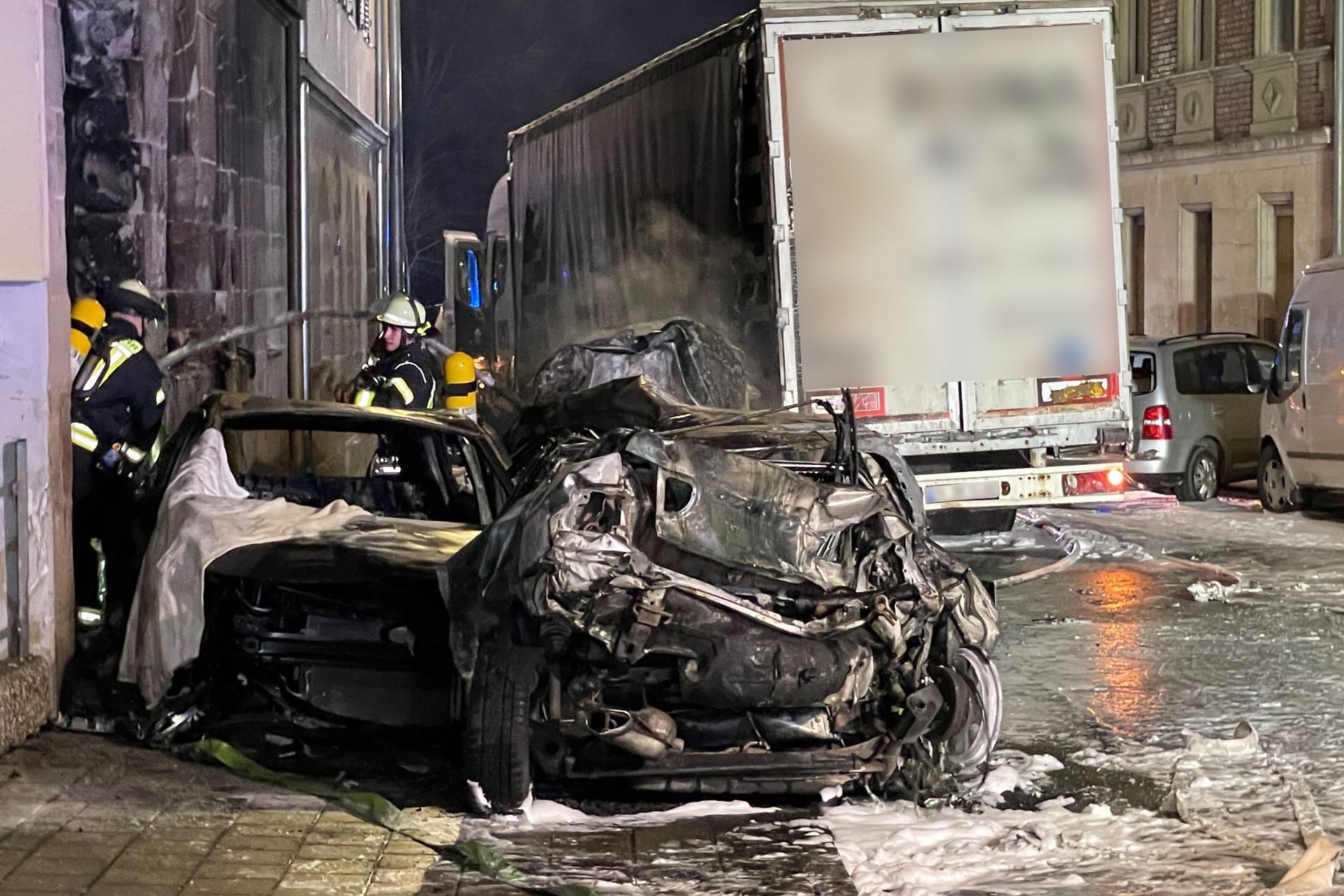 Lkw-Chaosfahrt in Fürth