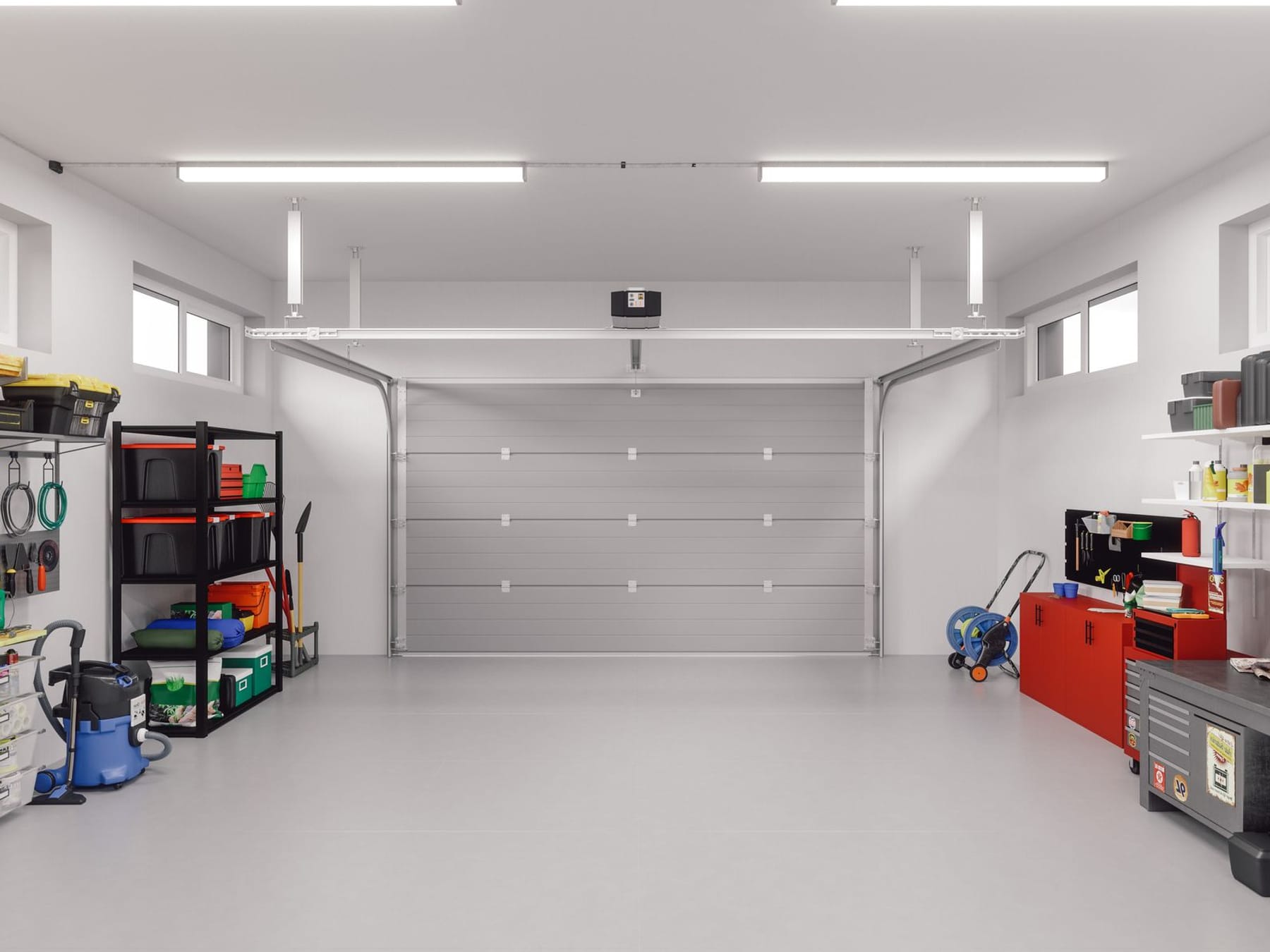 Lagerplatz Garage: Mehr Stauraum schaffen mit System