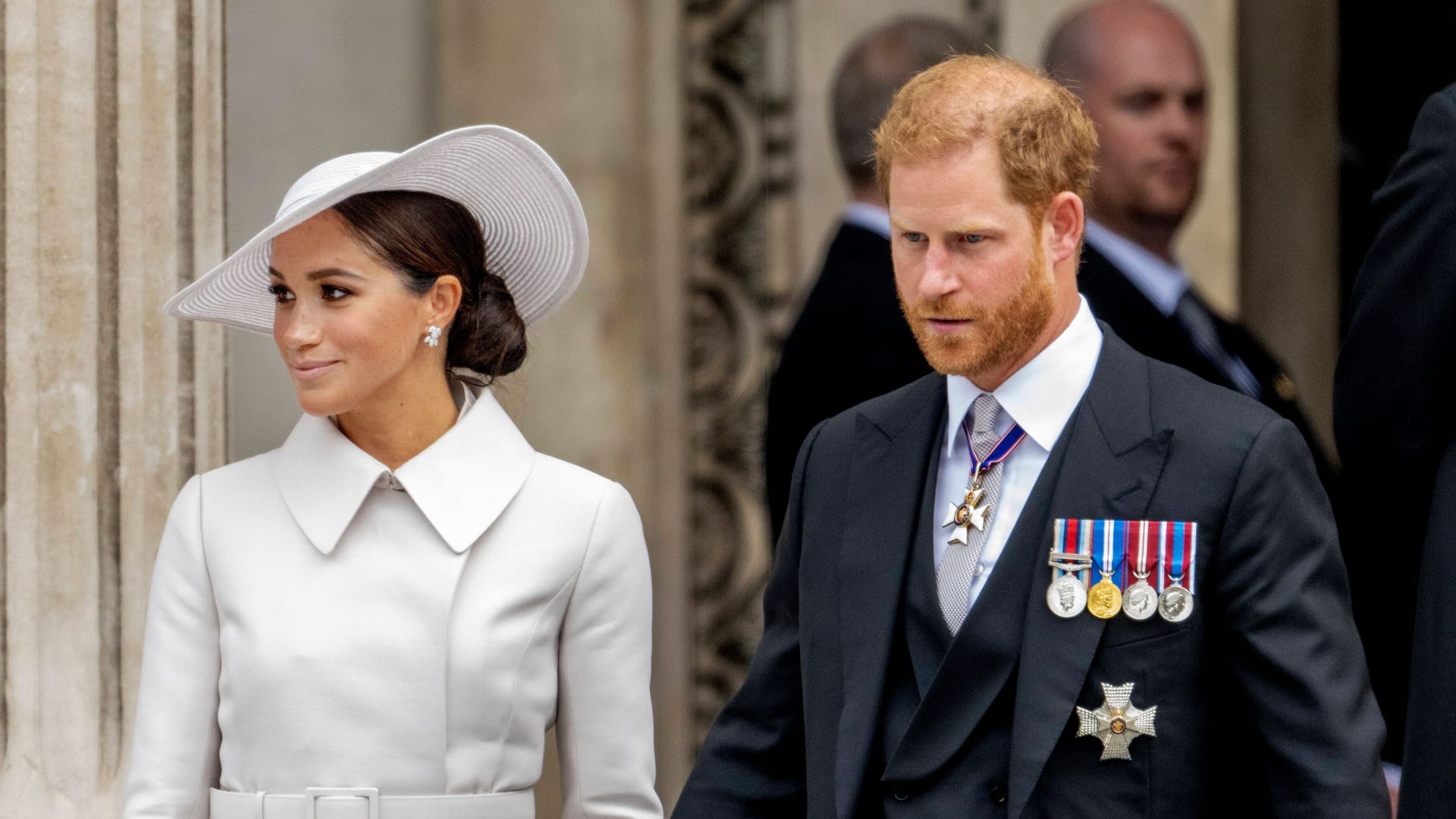 Prinz Harry und seine Frau Meghan beim 70. Thronjubiläum der Queen: Die Sussexes sind derzeit in Europa unterwegs. Prinz Harry und seine Frau Meghan beim 70. Thronjubiläum der Queen: Die Sussexes sind derzeit in Europa unterwegs.