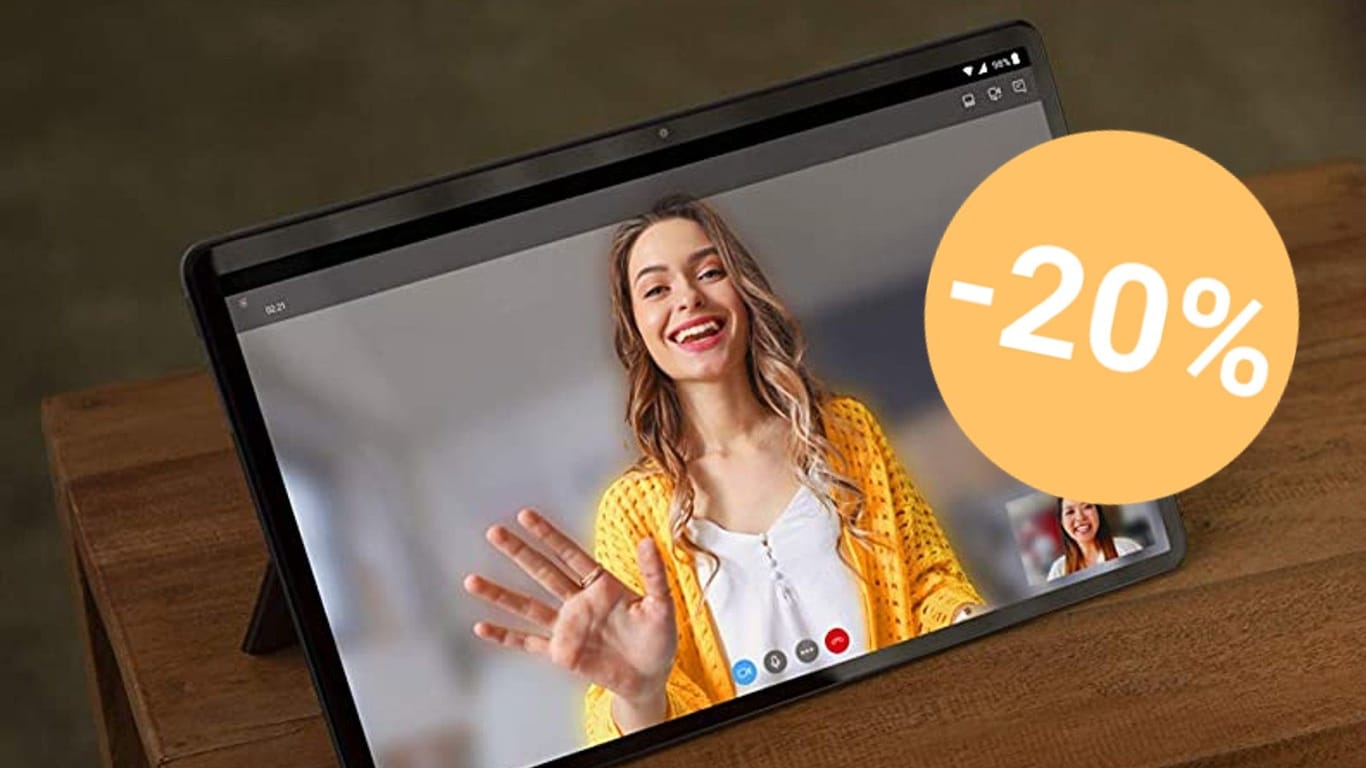 Das Lenovo-Tablet P11 ist mit 11 Zoll Bildschirmdiagonale besonders handlich.
