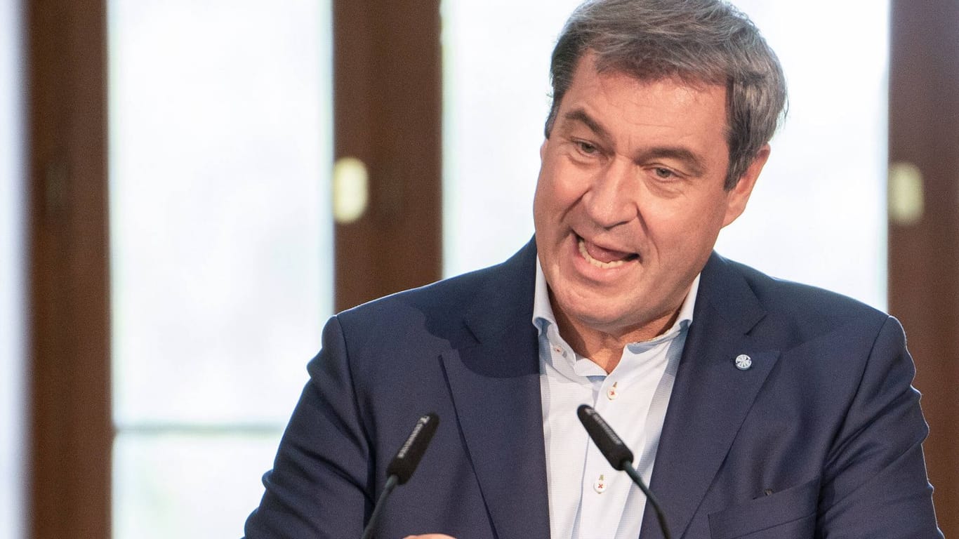 Markus Söder: Der bayrische Ministerpräsident kritisiert die Ampelregierung scharf.