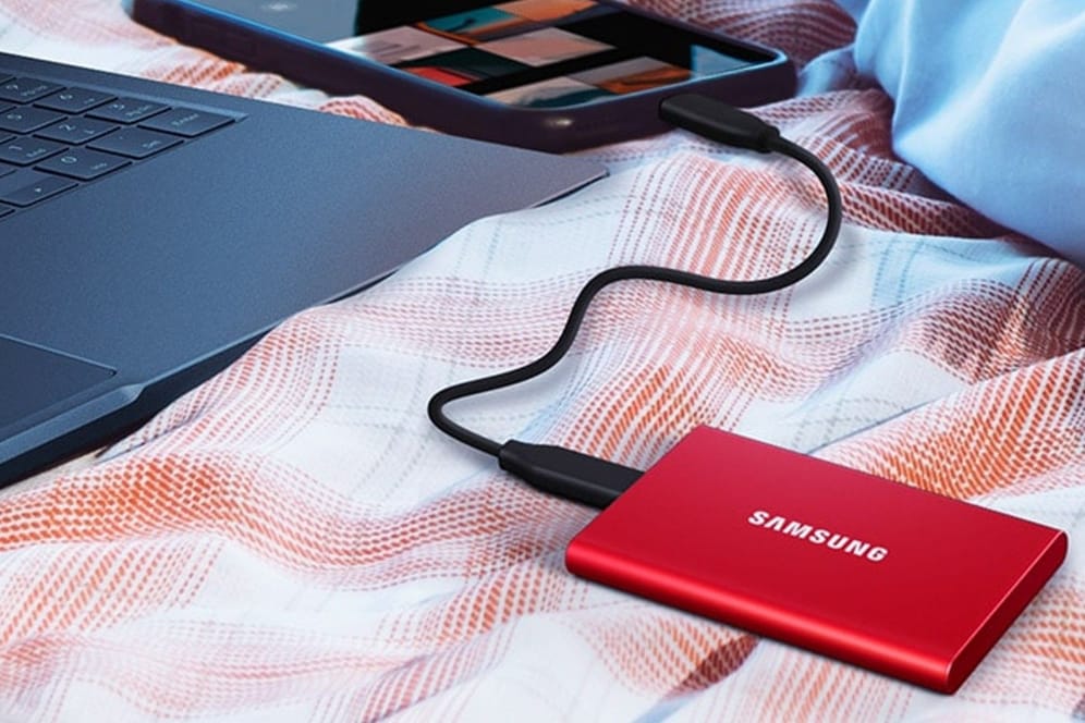 Die SSD von Samsung besitzt eine Speicherkapazität von 1 Terabyte.