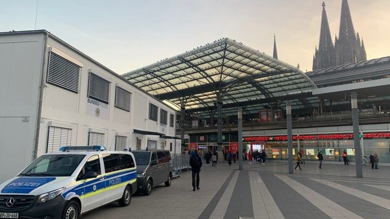 Die Wache der Bundespolizei am Hauptbahnhof Köln: Die Beamten nahmen einen Exhibitionisten fest.