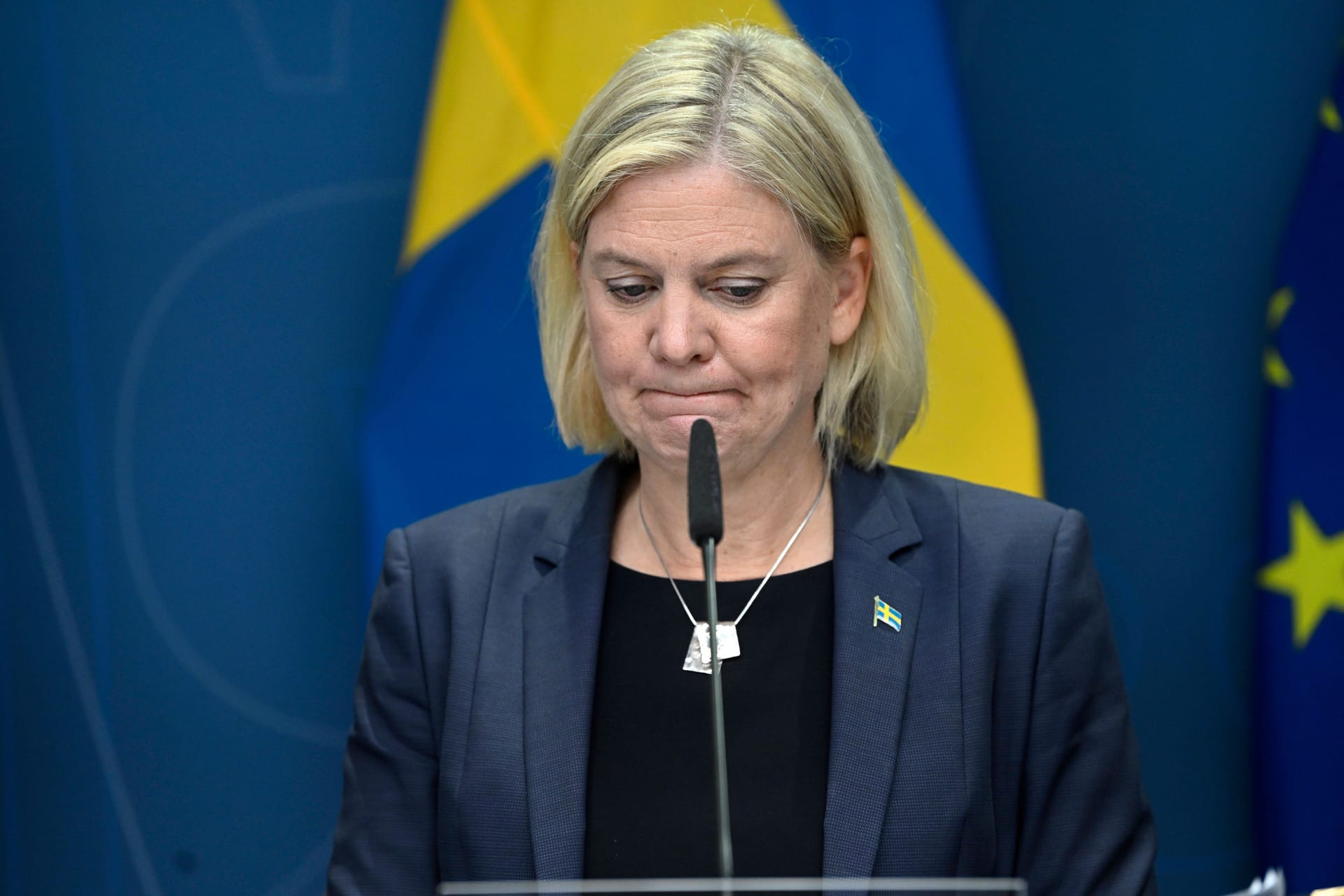 Magdalena Andersson: Die schwedische Regierungschefin hat ihren Rücktritt angekündigt.